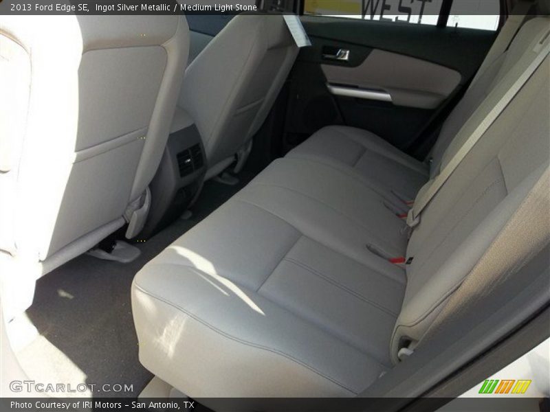 Ingot Silver Metallic / Medium Light Stone 2013 Ford Edge SE