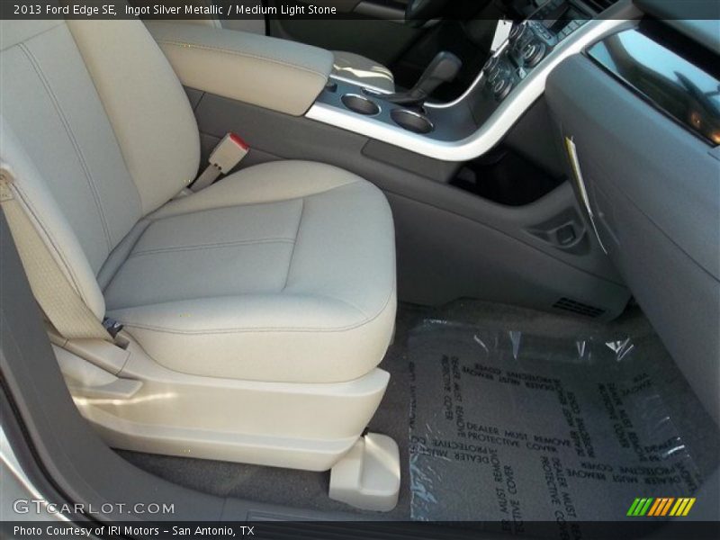 Ingot Silver Metallic / Medium Light Stone 2013 Ford Edge SE