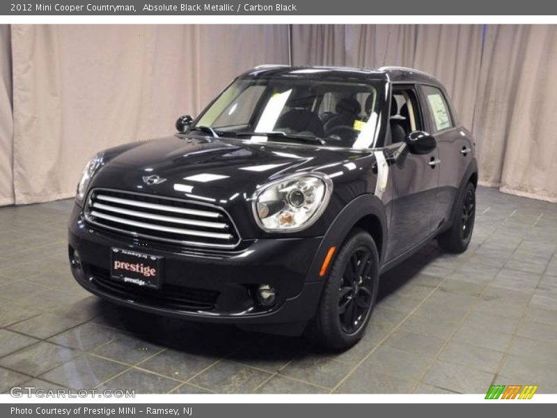 Absolute Black Metallic / Carbon Black 2012 Mini Cooper Countryman