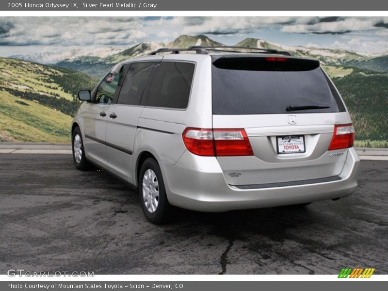 Silver Pearl Metallic / Gray 2005 Honda Odyssey LX