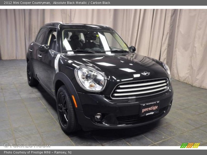 Absolute Black Metallic / Carbon Black 2012 Mini Cooper Countryman