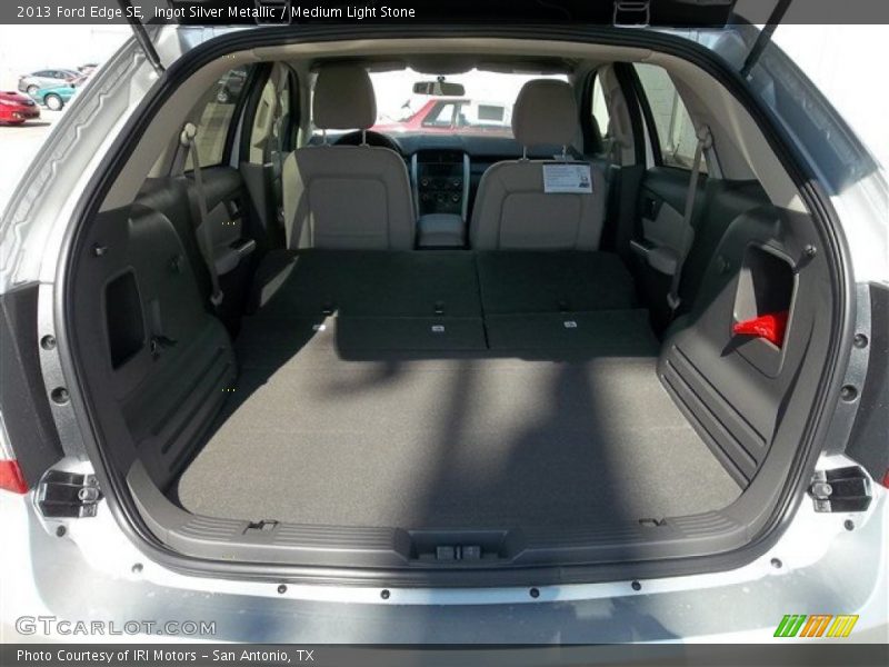 Ingot Silver Metallic / Medium Light Stone 2013 Ford Edge SE