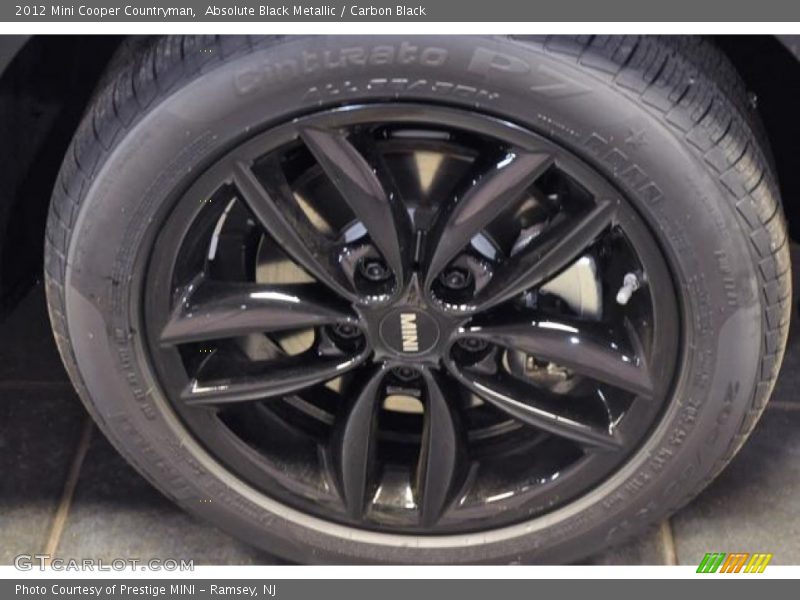 Absolute Black Metallic / Carbon Black 2012 Mini Cooper Countryman