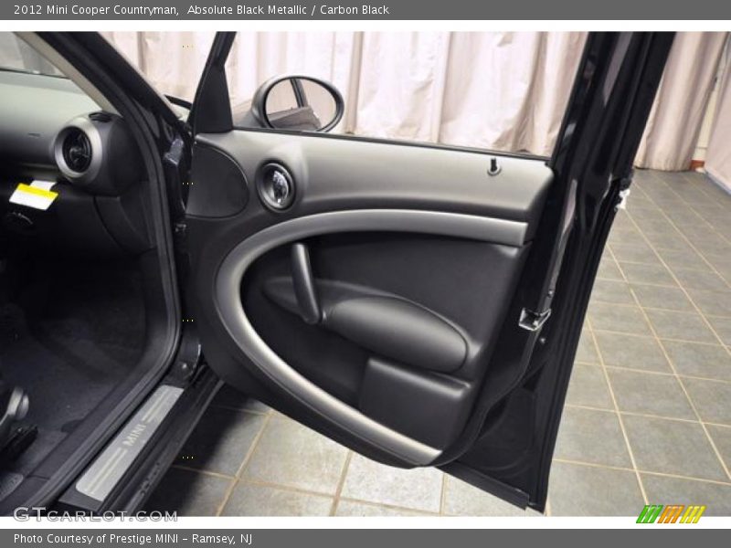 Absolute Black Metallic / Carbon Black 2012 Mini Cooper Countryman