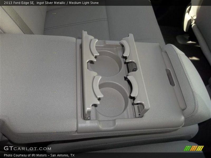 Ingot Silver Metallic / Medium Light Stone 2013 Ford Edge SE