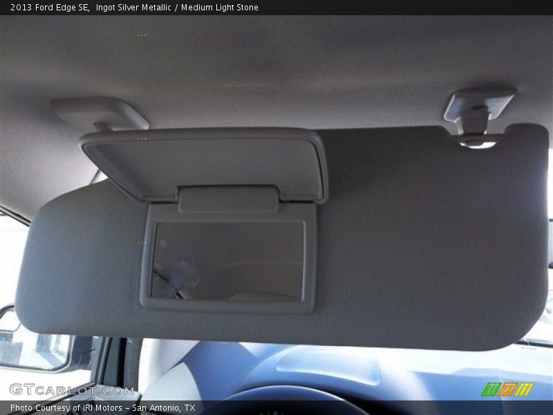 Ingot Silver Metallic / Medium Light Stone 2013 Ford Edge SE