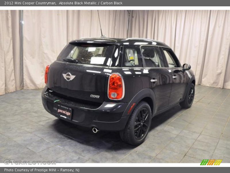 Absolute Black Metallic / Carbon Black 2012 Mini Cooper Countryman