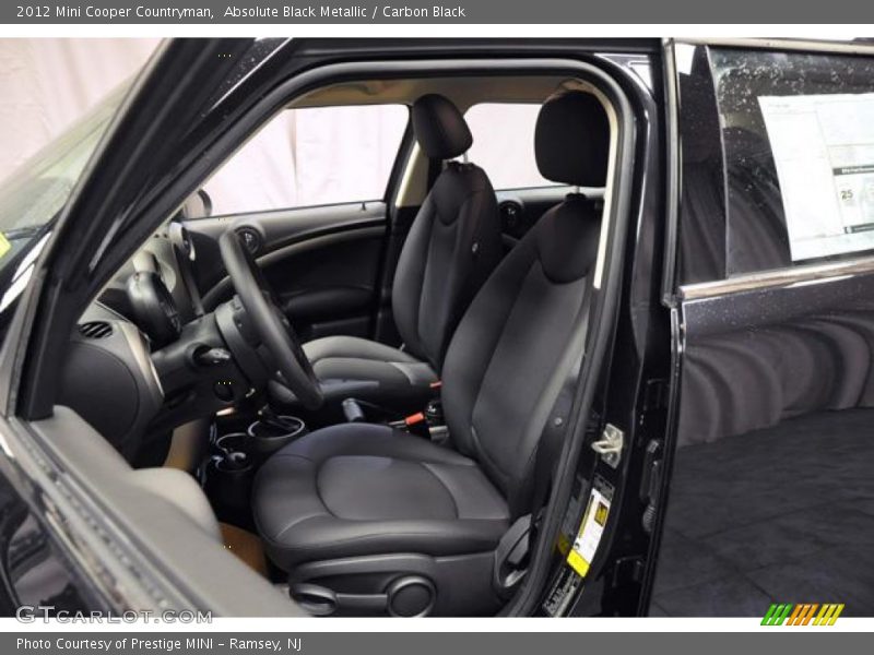 Absolute Black Metallic / Carbon Black 2012 Mini Cooper Countryman