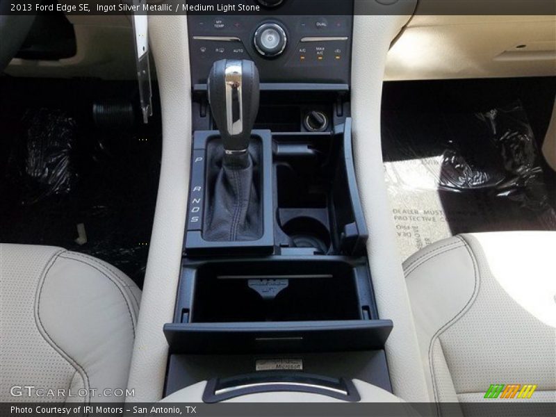 Ingot Silver Metallic / Medium Light Stone 2013 Ford Edge SE