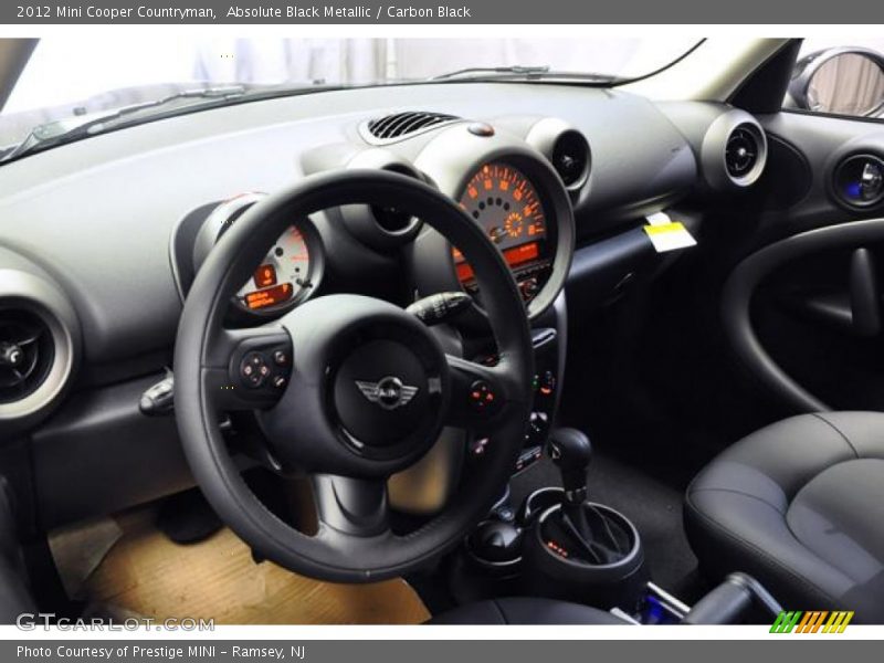 Absolute Black Metallic / Carbon Black 2012 Mini Cooper Countryman