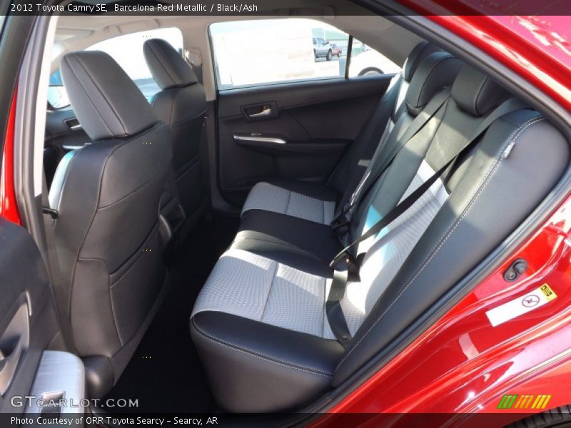 Barcelona Red Metallic / Black/Ash 2012 Toyota Camry SE