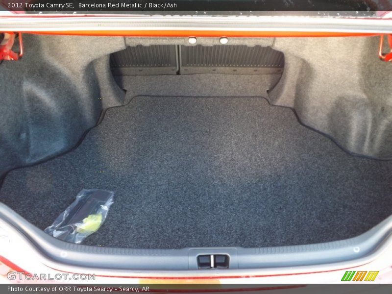 Barcelona Red Metallic / Black/Ash 2012 Toyota Camry SE