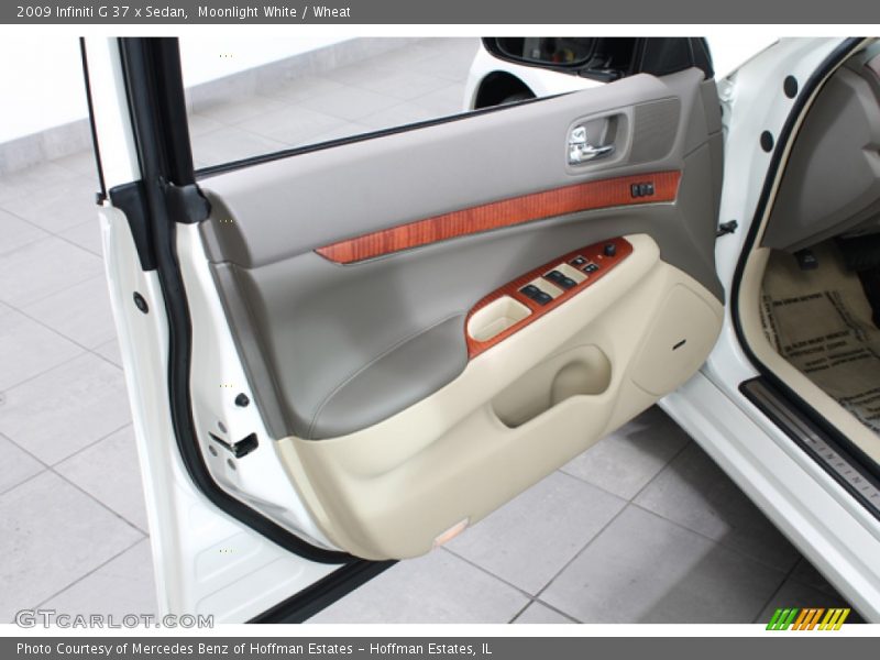 Moonlight White / Wheat 2009 Infiniti G 37 x Sedan