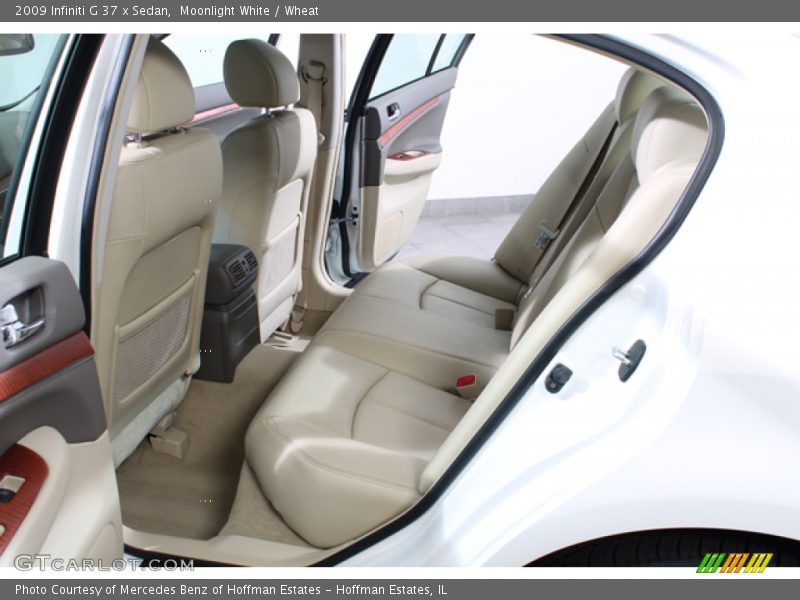 Moonlight White / Wheat 2009 Infiniti G 37 x Sedan