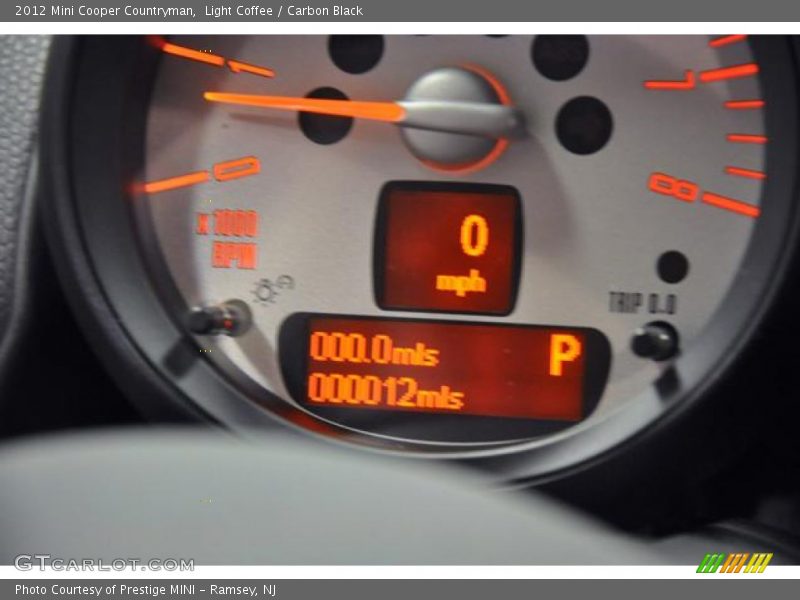 Light Coffee / Carbon Black 2012 Mini Cooper Countryman