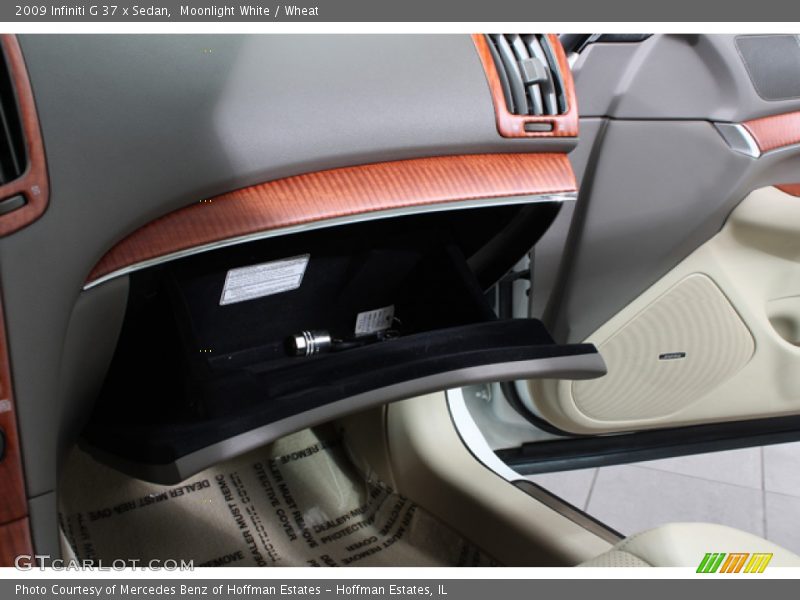 Moonlight White / Wheat 2009 Infiniti G 37 x Sedan