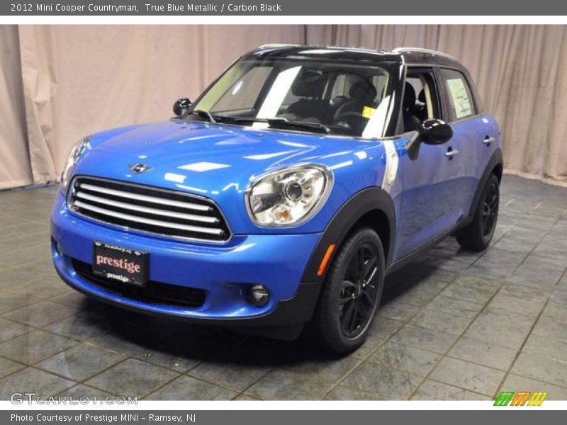 True Blue Metallic / Carbon Black 2012 Mini Cooper Countryman
