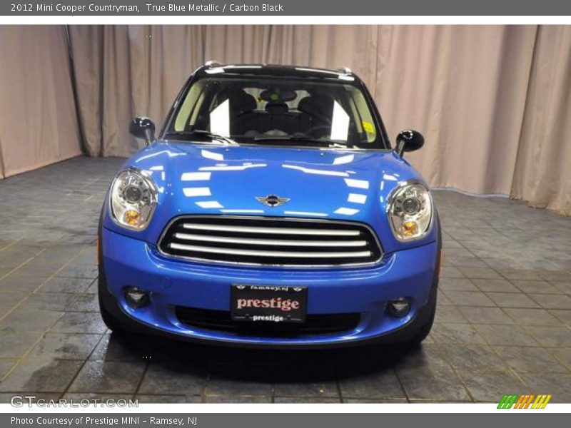 True Blue Metallic / Carbon Black 2012 Mini Cooper Countryman