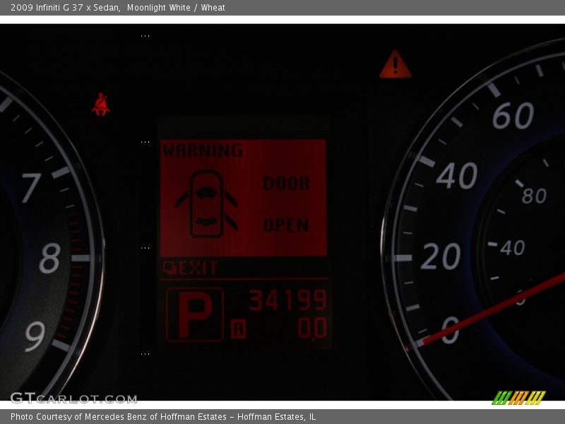 Moonlight White / Wheat 2009 Infiniti G 37 x Sedan