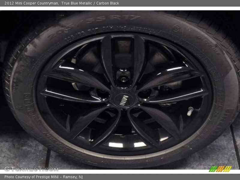 True Blue Metallic / Carbon Black 2012 Mini Cooper Countryman