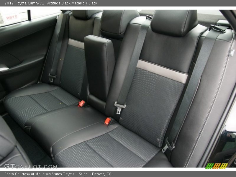 Attitude Black Metallic / Black 2012 Toyota Camry SE