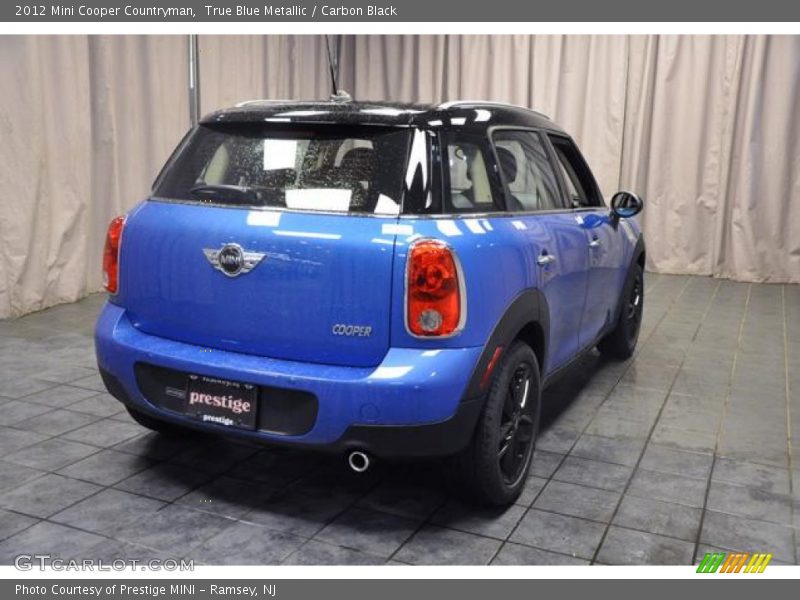 True Blue Metallic / Carbon Black 2012 Mini Cooper Countryman
