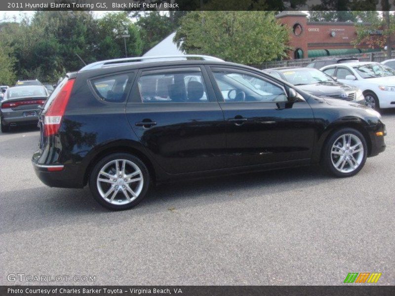 Black Noir Pearl / Black 2011 Hyundai Elantra Touring GLS