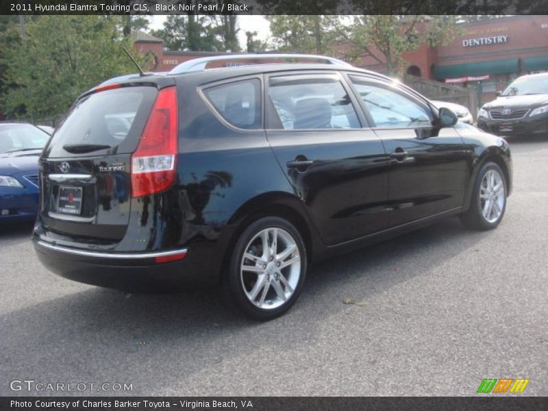 Black Noir Pearl / Black 2011 Hyundai Elantra Touring GLS