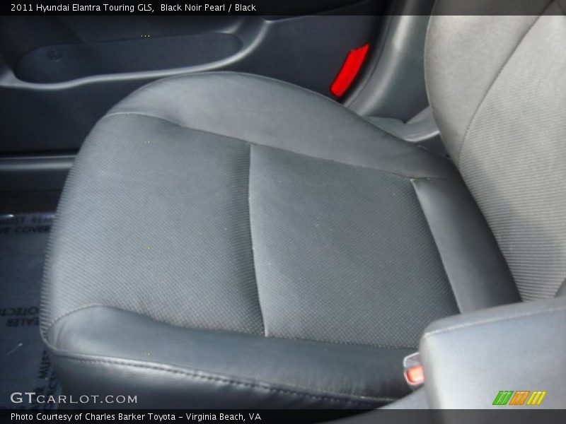 Black Noir Pearl / Black 2011 Hyundai Elantra Touring GLS