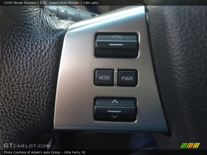 Liquid Silver Metallic / Cafe Latte 2006 Nissan Maxima 3.5 SE