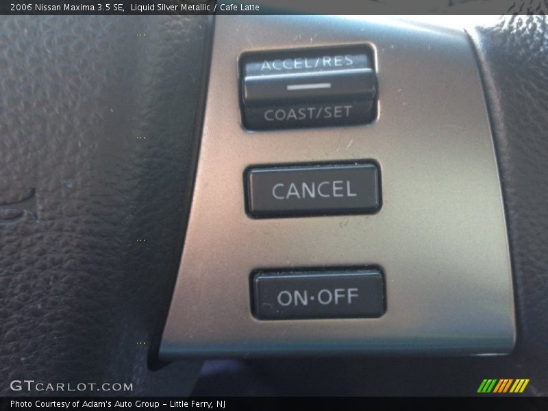 Liquid Silver Metallic / Cafe Latte 2006 Nissan Maxima 3.5 SE