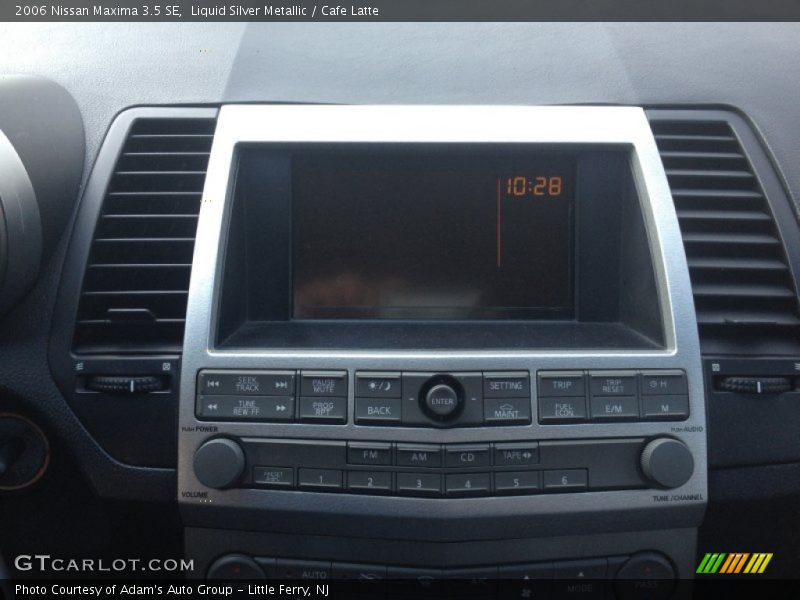 Liquid Silver Metallic / Cafe Latte 2006 Nissan Maxima 3.5 SE
