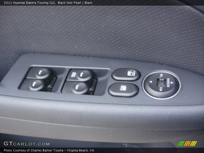 Black Noir Pearl / Black 2011 Hyundai Elantra Touring GLS
