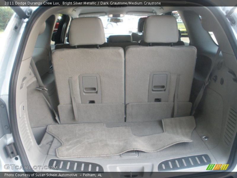 Bright Silver Metallic / Dark Graystone/Medium Graystone 2011 Dodge Durango Crew Lux