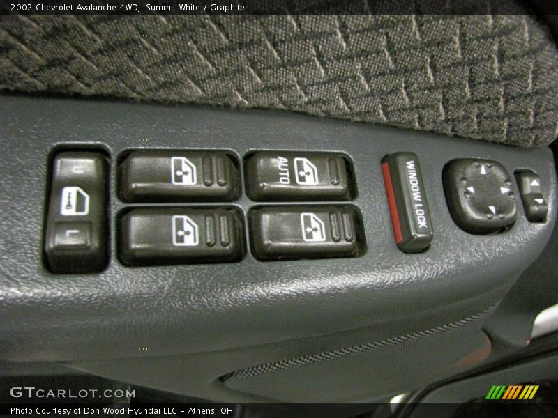 Summit White / Graphite 2002 Chevrolet Avalanche 4WD