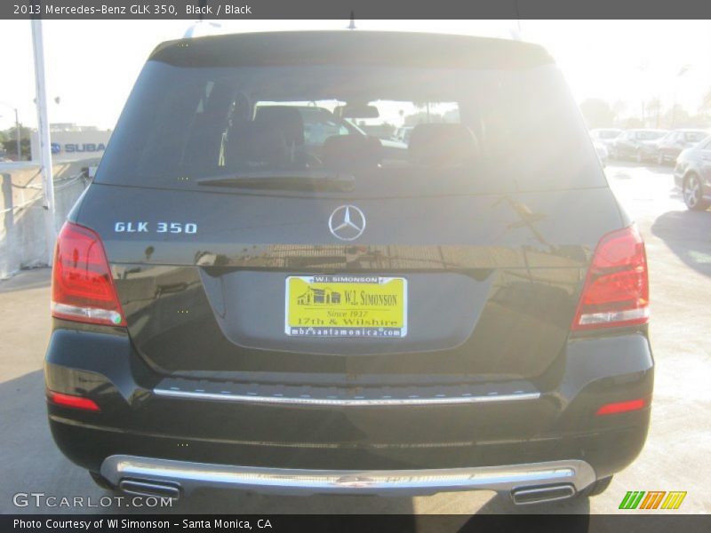 Black / Black 2013 Mercedes-Benz GLK 350