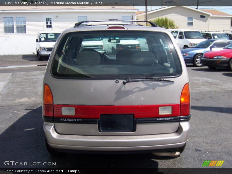 Medium Mocha Metallic / Beige 1995 Mercury Villager GS