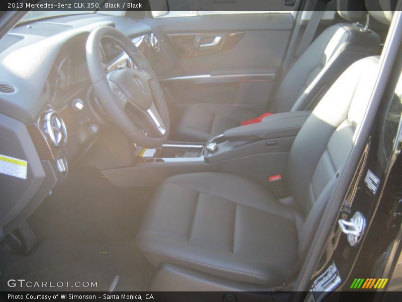 Black / Black 2013 Mercedes-Benz GLK 350