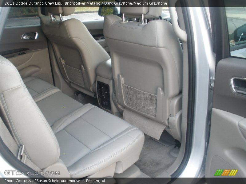 Bright Silver Metallic / Dark Graystone/Medium Graystone 2011 Dodge Durango Crew Lux