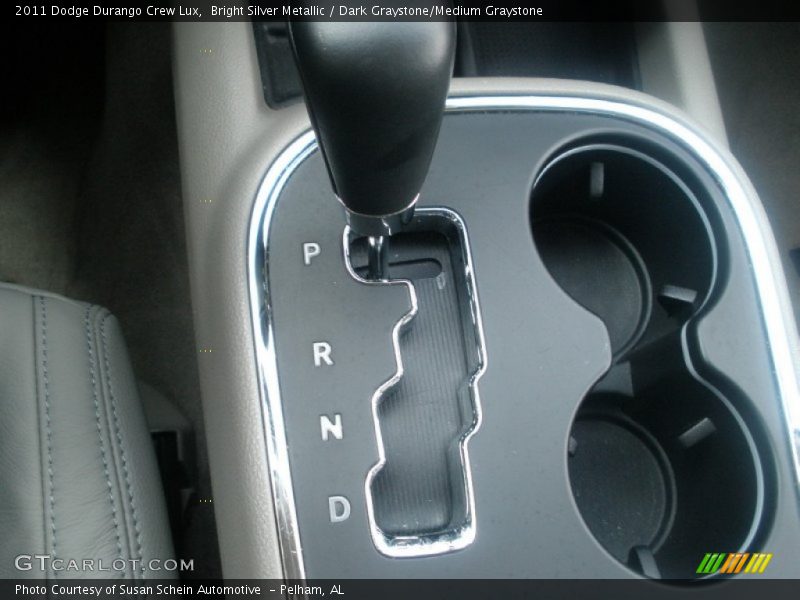 Bright Silver Metallic / Dark Graystone/Medium Graystone 2011 Dodge Durango Crew Lux