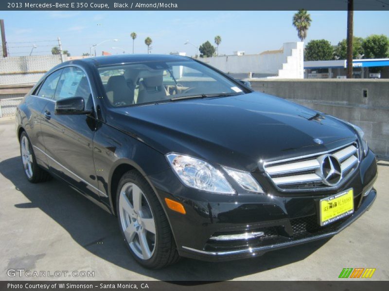 Black / Almond/Mocha 2013 Mercedes-Benz E 350 Coupe