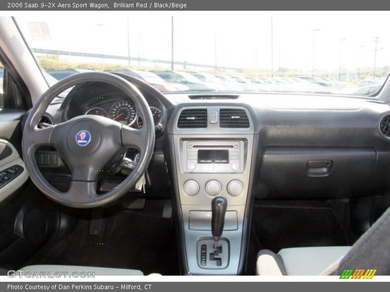 Brilliant Red / Black/Beige 2006 Saab 9-2X Aero Sport Wagon