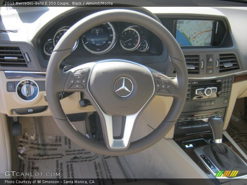 Black / Almond/Mocha 2013 Mercedes-Benz E 350 Coupe