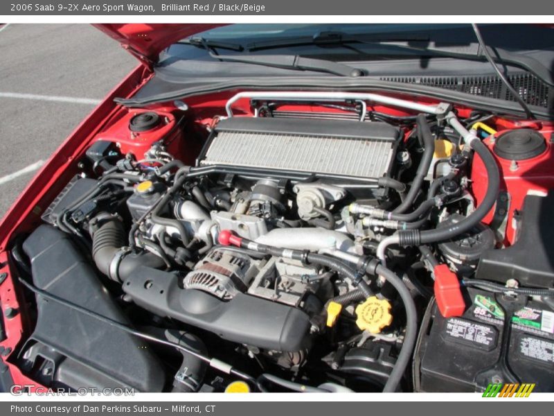  2006 9-2X Aero Sport Wagon Engine - 2.5 Liter Turbocharged DOHC 16-Valve Flat 4 Cylinder