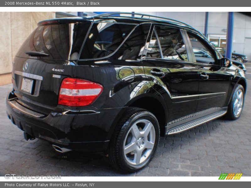 Black / Black 2008 Mercedes-Benz ML 550 4Matic