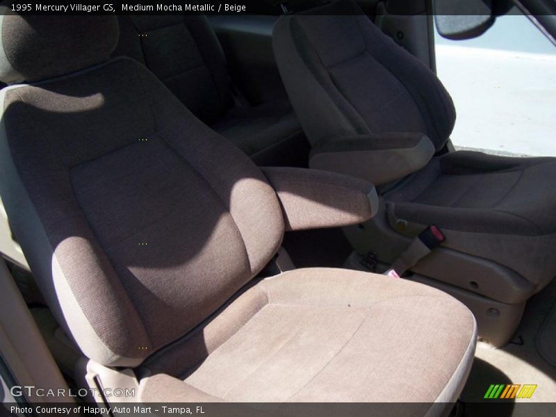 Medium Mocha Metallic / Beige 1995 Mercury Villager GS