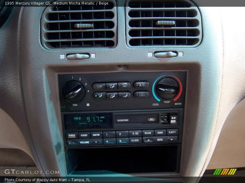 Medium Mocha Metallic / Beige 1995 Mercury Villager GS