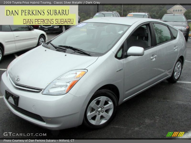 Classic Silver Metallic / Dark Gray 2009 Toyota Prius Hybrid Touring