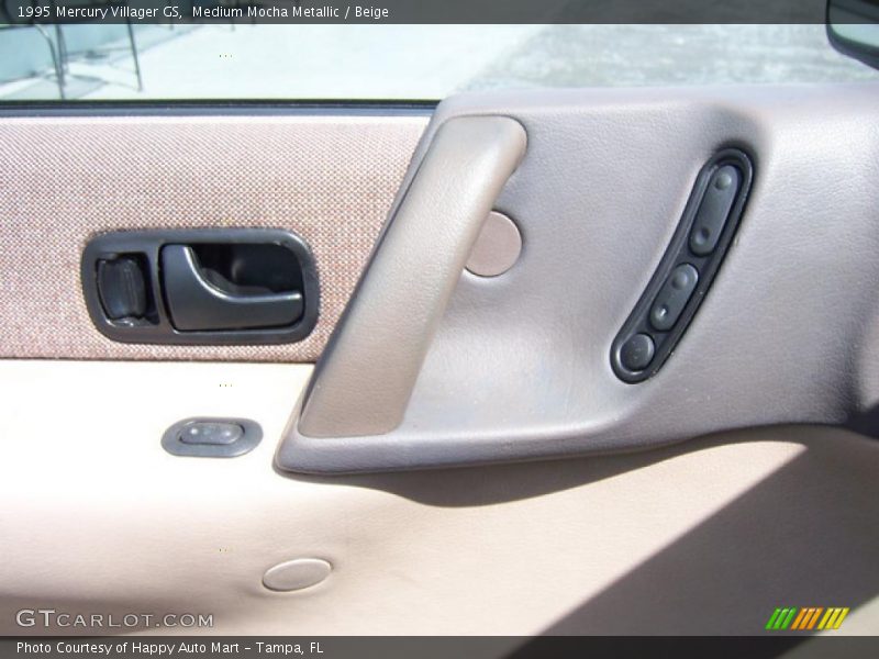 Medium Mocha Metallic / Beige 1995 Mercury Villager GS