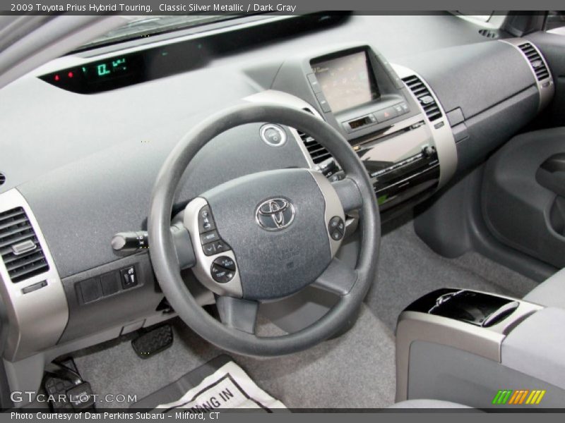 Classic Silver Metallic / Dark Gray 2009 Toyota Prius Hybrid Touring